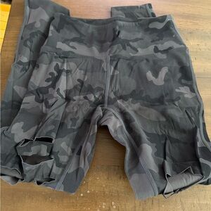 ZYIA Active Black Camo Leggings